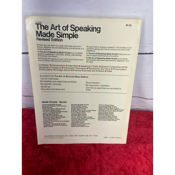 THE ART OF SPEAKING MADE SIMPLE de William R. Gondin y Edward W. Mammen - Picture 2 of 5